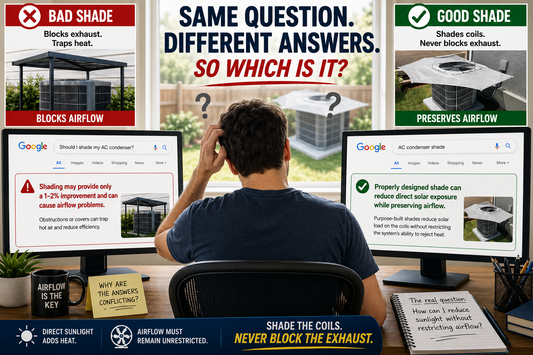 Should I Shade My AC Condenser? Here's Why the Answer Isn't as Simple as You Think Why Does Google Give Different Answers About AC Shading?